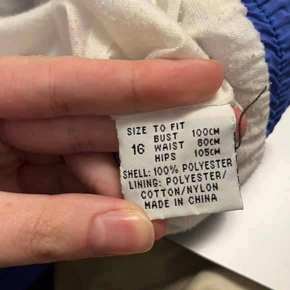 VINTAGE full-zip lightweight abstract windbreaker jacket - Picture 11 of 12